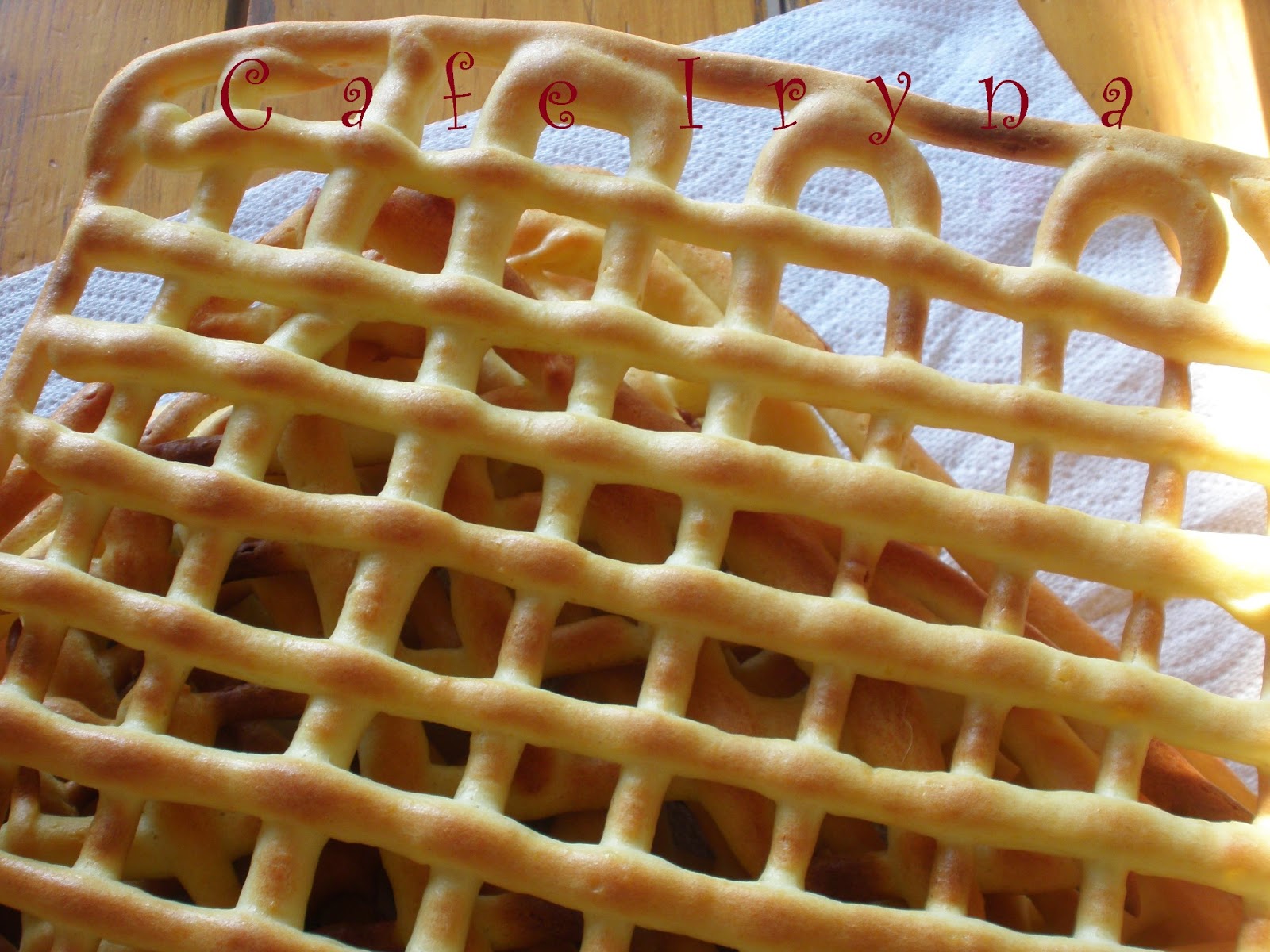 Сеточка из теста